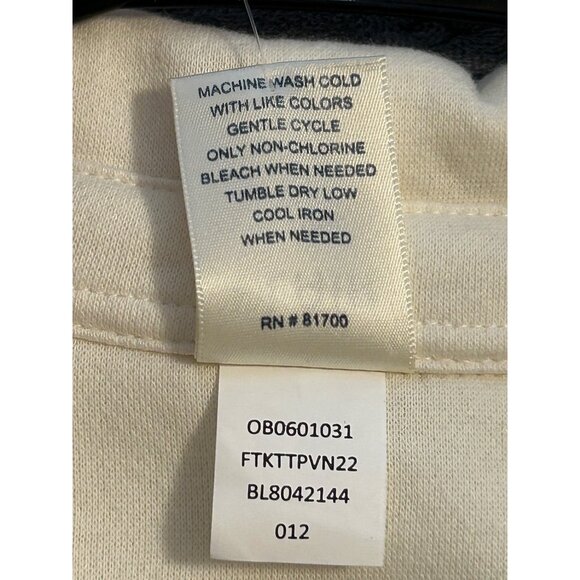 Blair Women's Button Front Cream Shirt Jacket Shacket Large NWOT Cozy Warm Soft - Picture 4 of 7